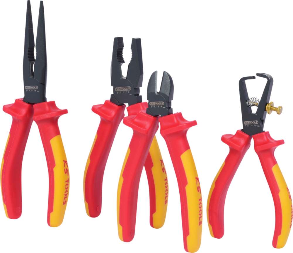 Produktbild KS Tools ERGOTORQUE VDE Zangen-Satz 4 Teile Variante 2