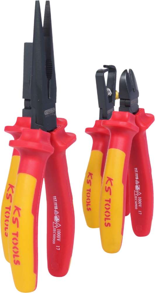 Produktbild KS Tools ERGOTORQUE VDE Zangen-Satz 4 Teile Variante 2 bild 4