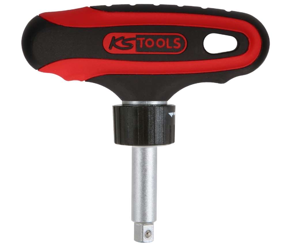 Produktbild KS Tools 1/4 Zoll ERGOTORQUEmax T-Griff-Knarre 45 Zahn