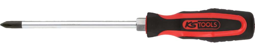 Produktbild KS Tools Schraubendreher Kreuz ERGOTORQUEplus 305 mm lang PH1