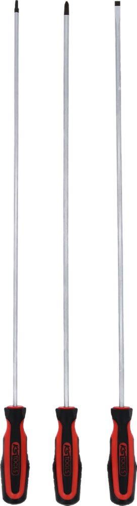 Produktbild KS Tools ERGOTORQUEplus Schraubendreher Satz Schlitz PH Torx 3 Teile extra lang