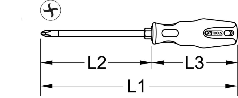 Produktbild KS Tools Schraubendreher Torq ERGOTORQUEplus 6 mm bild 2