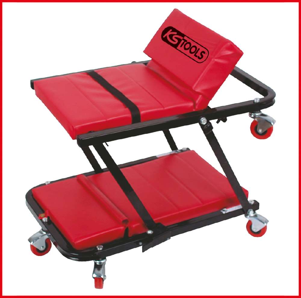 Produktbild KS Tools Fahrbare Liege und Klappsitz 1200x430mm bild 16