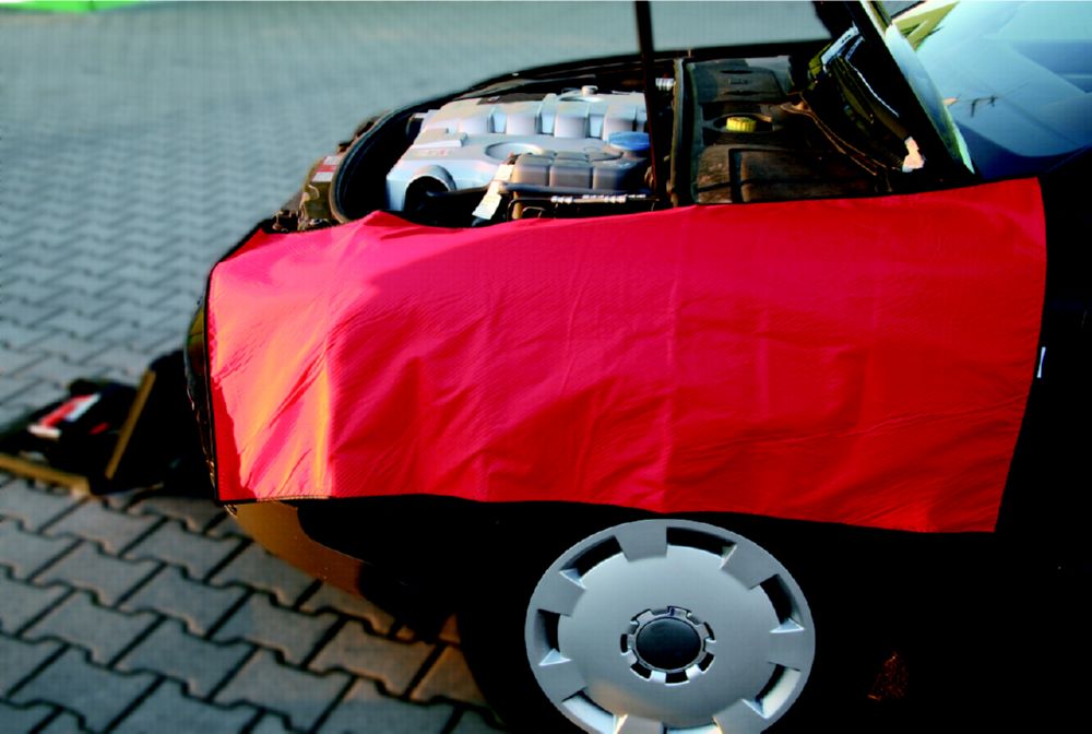 Produktbild KS Tools Fahrzeugschoner mit Antirutschmatte 1200 x 500 mm bild 3