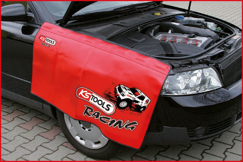 Produktbild KS Tools Fahrzeugschoner mit eingenähten Magneten 1070 x 600 mm bild 7