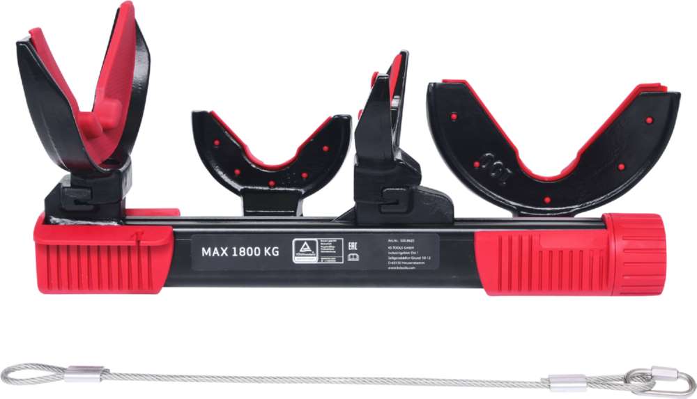 Produktbild KS Tools Federspanner Satz 6 Teile maximale Belastung 1800 kg bild 3