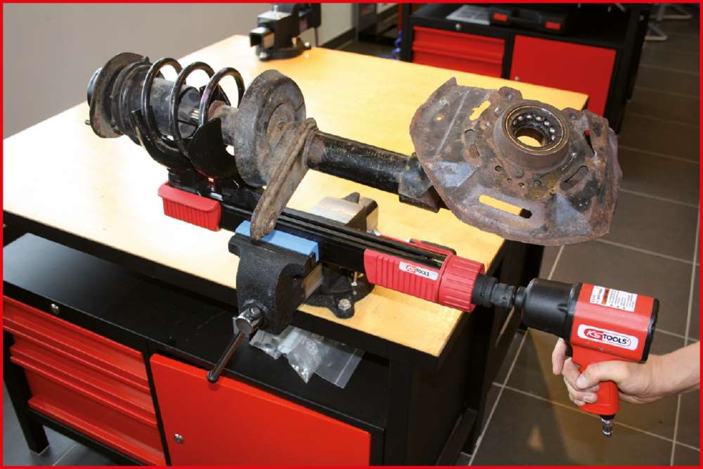 Produktbild KS Tools Federspanner Satz 6 Teile maximale Belastung 1800 kg bild 8