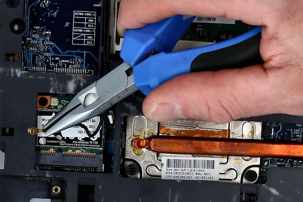 Produktbild Brilliant Tools Feinmechanik Flachrundzange Gesamtlänge 115 mm bild 6