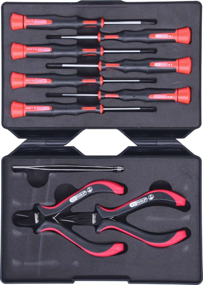 Produktbild KS Tools Feinmechanik Werkzeugsatz 10 Teile