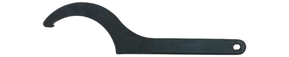 Produktbild KS Tools Fester Hakenschlüssel mit Nase 155- 165 mm