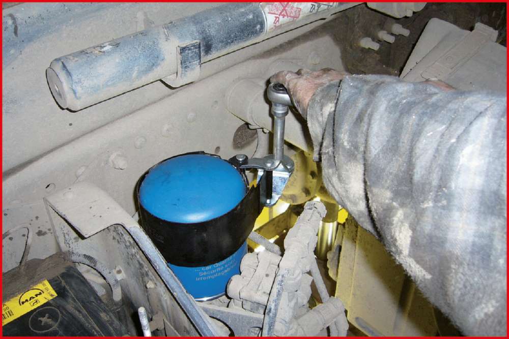 Produktbild KS Tools 1/2 Zoll Filter Stahlband Schlüssel Durchmesser 118 - 130 mm bild 2