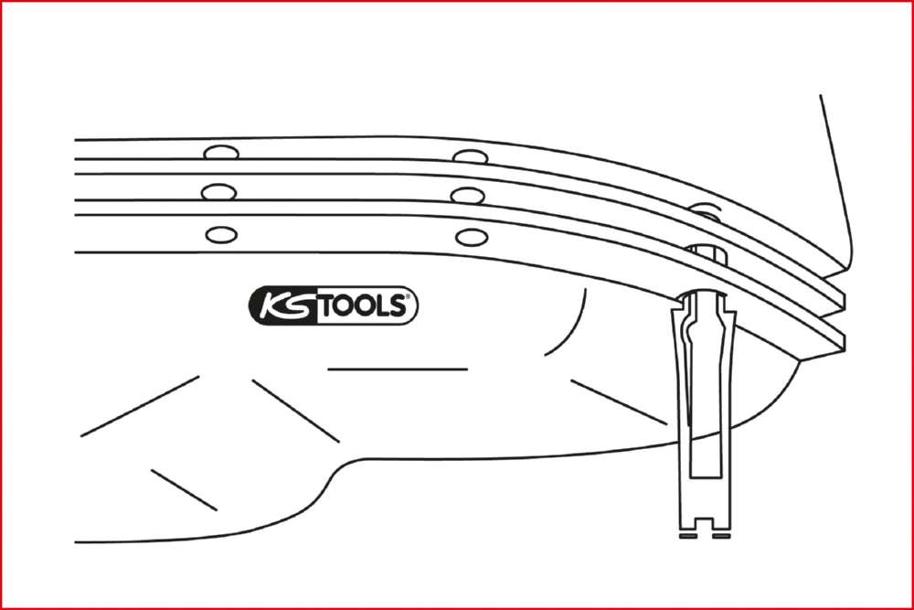 Produktbild KS Tools FIXIT Einschraub Montagehilfe Satz für Dichtungen 8 Teile bild 11