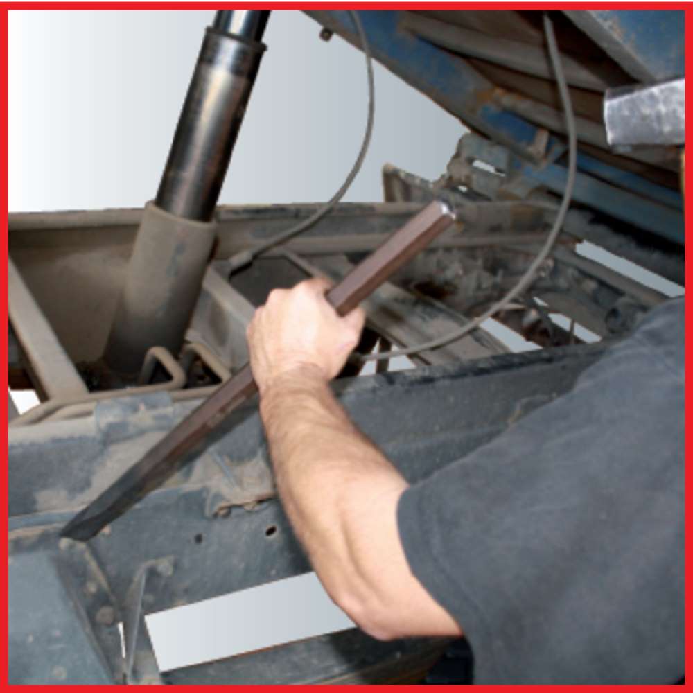 Produktbild KS Tools Flachmeißel 600x25mm bild 3