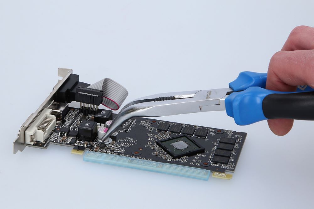 Produktbild Brilliant Tools Flachrundzange gebogen 200 mm mit 2 Komponentengriff bild 5