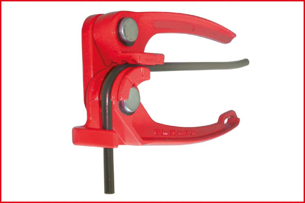 Produktbild KS Tools FLAREFIX 1 Universal Bremsleitungs Bördelgerät Satz mit Hydraulik Spindel bild 10