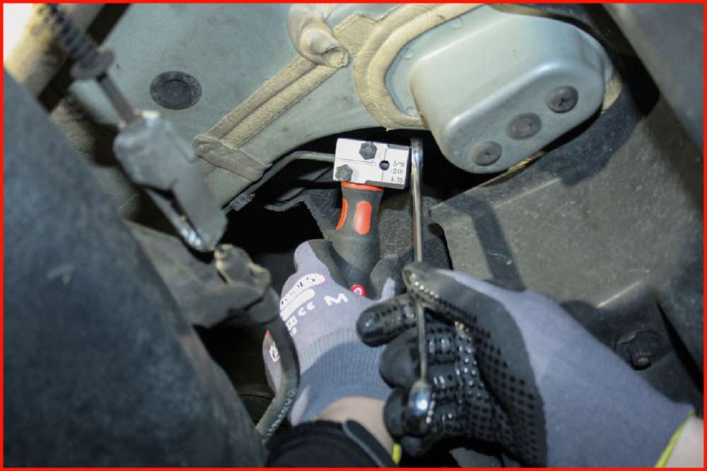 Produktbild KS Tools FLAREFIXeco 4,75 mm Universal Bremsleitungs Bördelgerät Satz 4 Teile bild 8