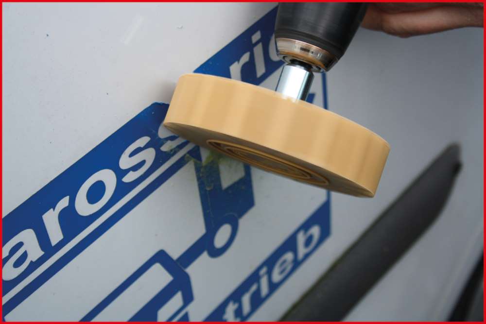 Produktbild KS Tools Folienradierer mit Lamellen Durchmesser 100 mm bild 13