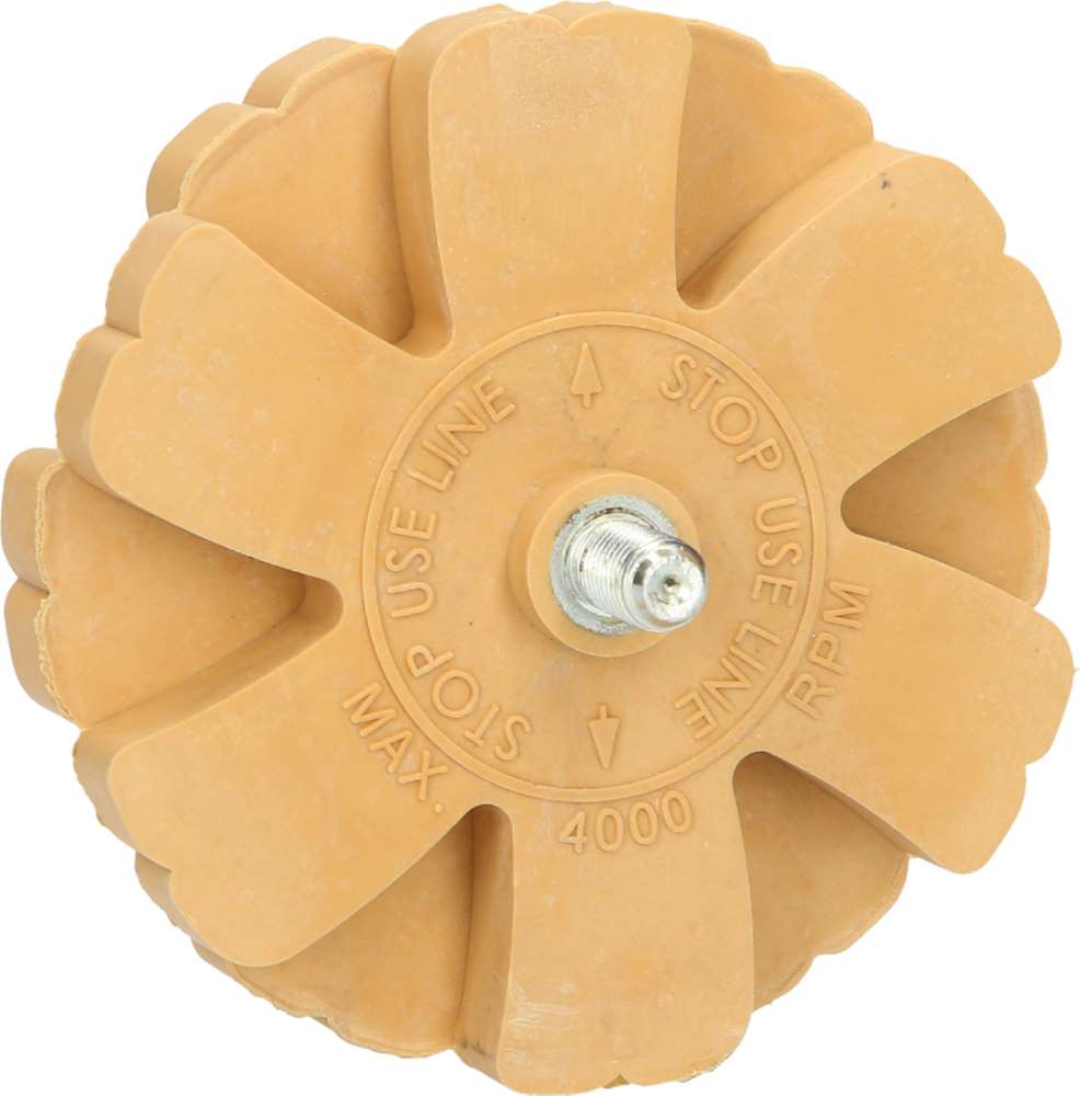 Produktbild KS Tools Folienradierer mit Lamellen Durchmesser 90 mm