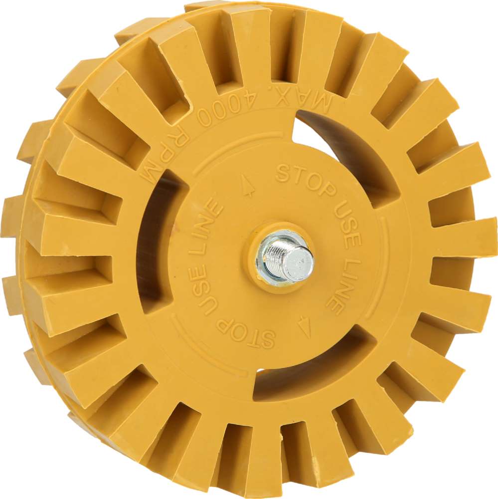 Produktbild KS Tools Folienradierer mit Lamellen Durchmesser 100 mm Schaft M8