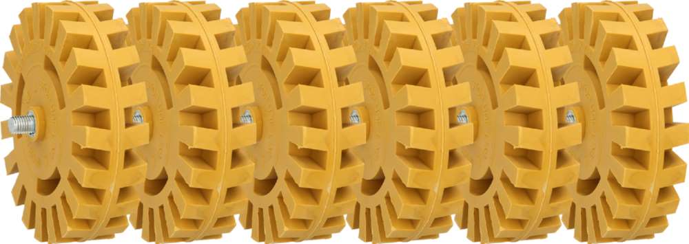 Produktbild KS Tools Folienradierer Pack mit Lamellen Durchmesser 100 mm