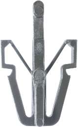 Produktbild KS Tools Frontgrill Clip für Toyota 50er Pack Länge 21,7 mm