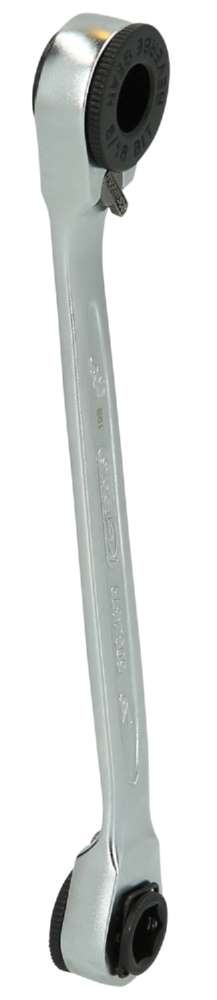 Produktbild KS Tools GEARplus Mini Bit Umschalt Ratschenringschlüssel 1/4 Zoll x 5/16 Zoll bild 2