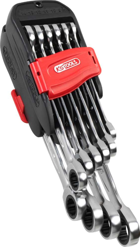 Produktbild KS Tools GEARplus Ratschenringmaulschlüssel Satz 10 Teile