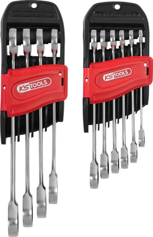 Produktbild KS Tools GEARplus Ratschenringmaulschlüssel Satz 10 Teile bild 2