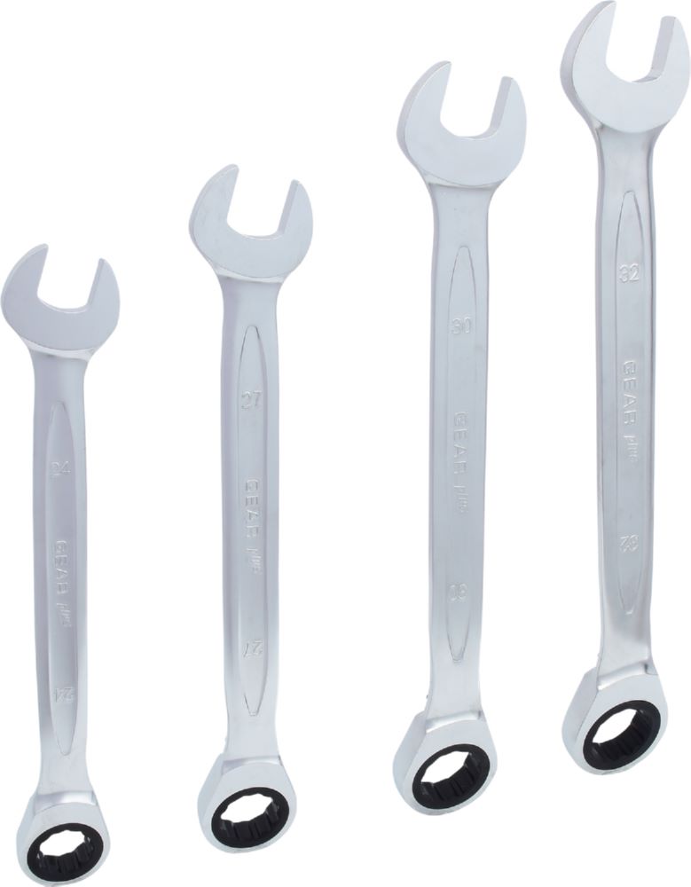 Produktbild KS Tools GEARplus Ratschenringmaulschlüssel-Satz umschaltbar 4-tlg bild 5