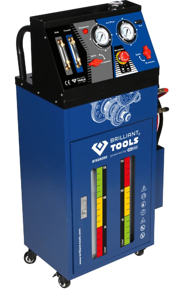 Produktbild Brilliant Tools Getriebespülgerät für Automatikgetriebe inklusive Adaptersatz 35 teilig bild 6