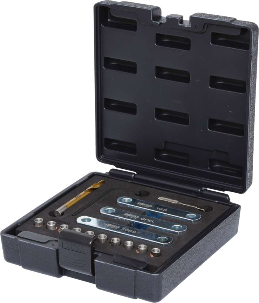Produktbild KS Tools Gewinde Reparatursatz M9 x 1,25 16 Teile