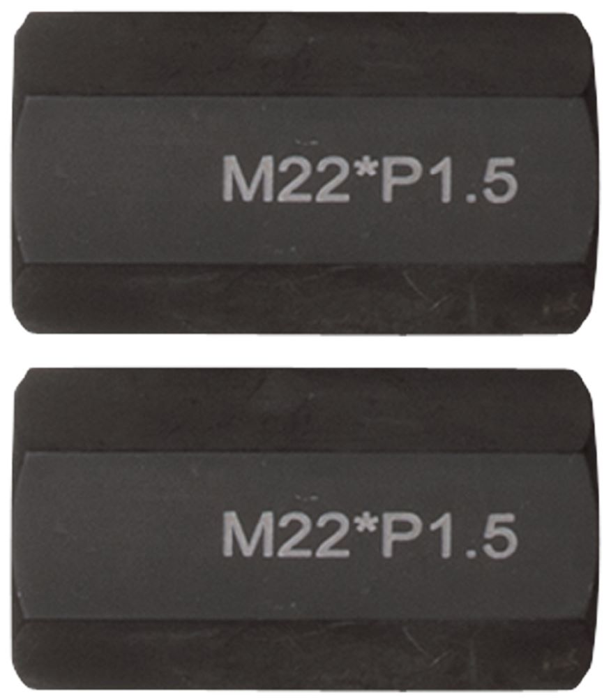 Produktbild KS Tools Gewindeadapter Satz M22 x 1,5 Länge 65 mm 2 teilig