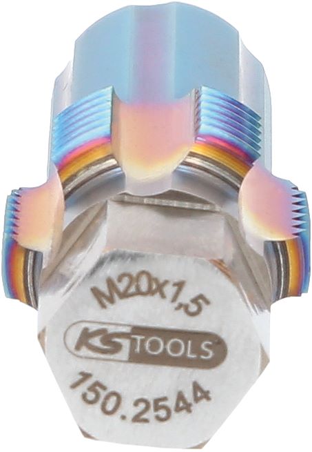 Produktbild KS Tools Gewindeschneider mit Führungsbolzen für NOX-Sensoren M20 x 1,5 bild 2