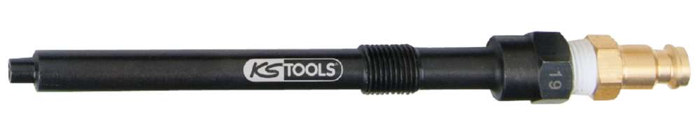 Produktbild KS Tools Glühkerzen Adapter M10 x 1,0 mit Außengewinde Länge 135 mm