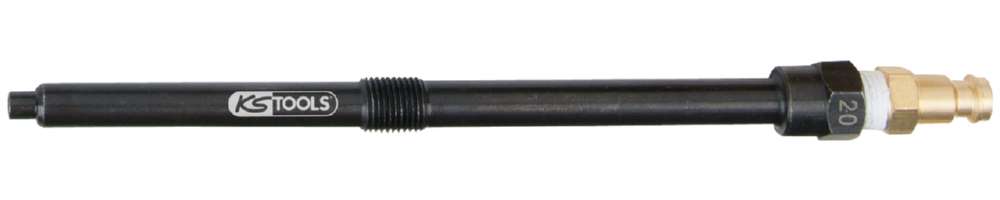 Produktbild KS Tools Glühkerzen Adapter M10 x 1,0 mit Außengewinde Länge 175 mm
