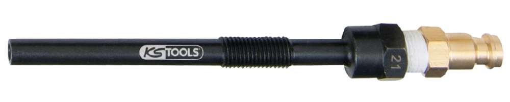 Produktbild KS Tools Glühkerzen Adapter M8 x 1,0 mit Außengewinde Länge 120 mm