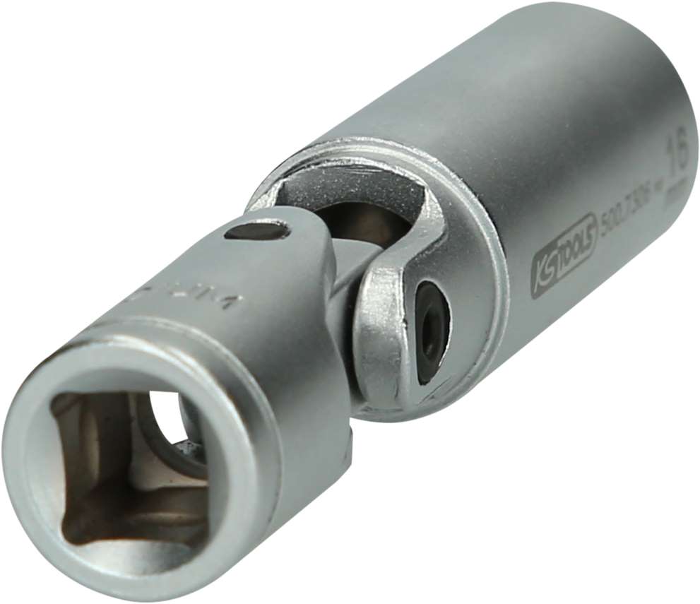 Produktbild KS Tools 3/8 Zoll Glühkerzen Gelenknüsse kurz Gesamtlänge 75 mm Schlüsselweite 16 mm