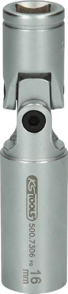 Produktbild KS Tools 3/8 Zoll Glühkerzen Gelenknüsse kurz Gesamtlänge 75 mm Schlüsselweite 16 mm bild 6