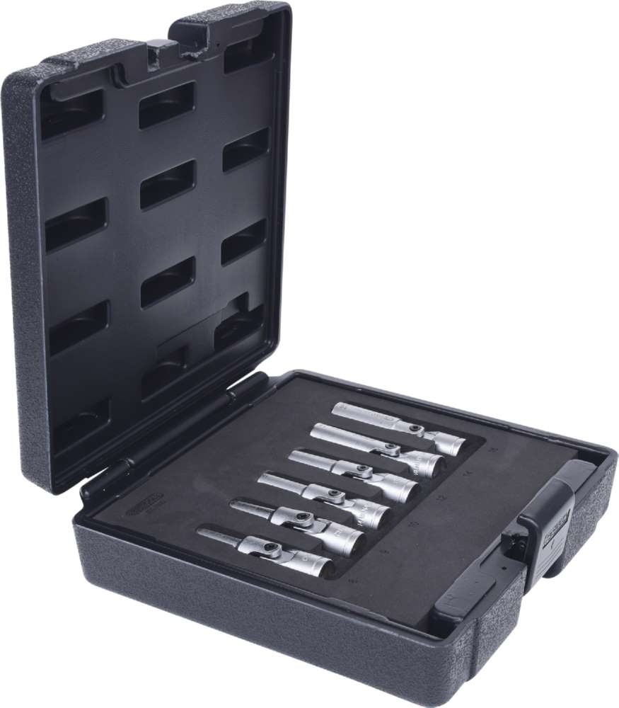 Produktbild KS Tools 3/8 Zoll Glühkerzen Gelenknuss Satz kurz 6 Teile bild 5