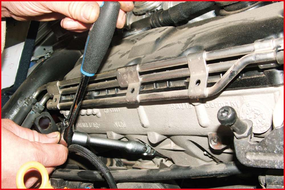 Produktbild KS Tools 3/8 Zoll Glühkerzen Gelenkschlüssel Satz lang 6 Teile bild 8