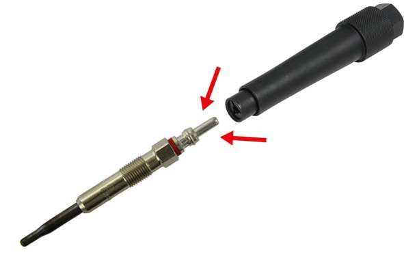 Produktbild KS Tools Glühkerzen Schlag Auszieher Satz für CDI Motoren 4 Teile bild 3