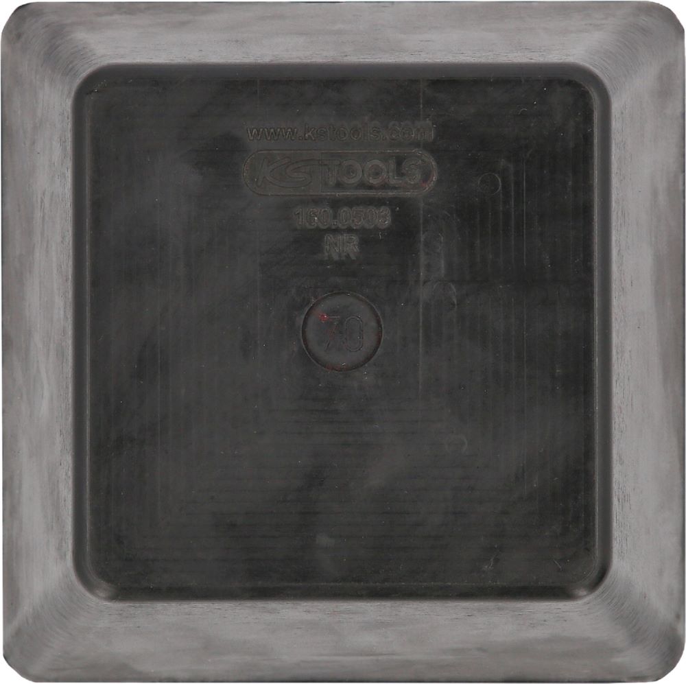 Produktbild KS Tools Gummiauflage 17 für Hebebühnen 150 x 150 x 70 mm bild 2