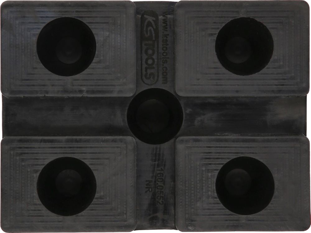 Produktbild KS Tools Gummiauflage 31 für Hebebühnen rutschfest 160 x 120 x 90 mm bild 3