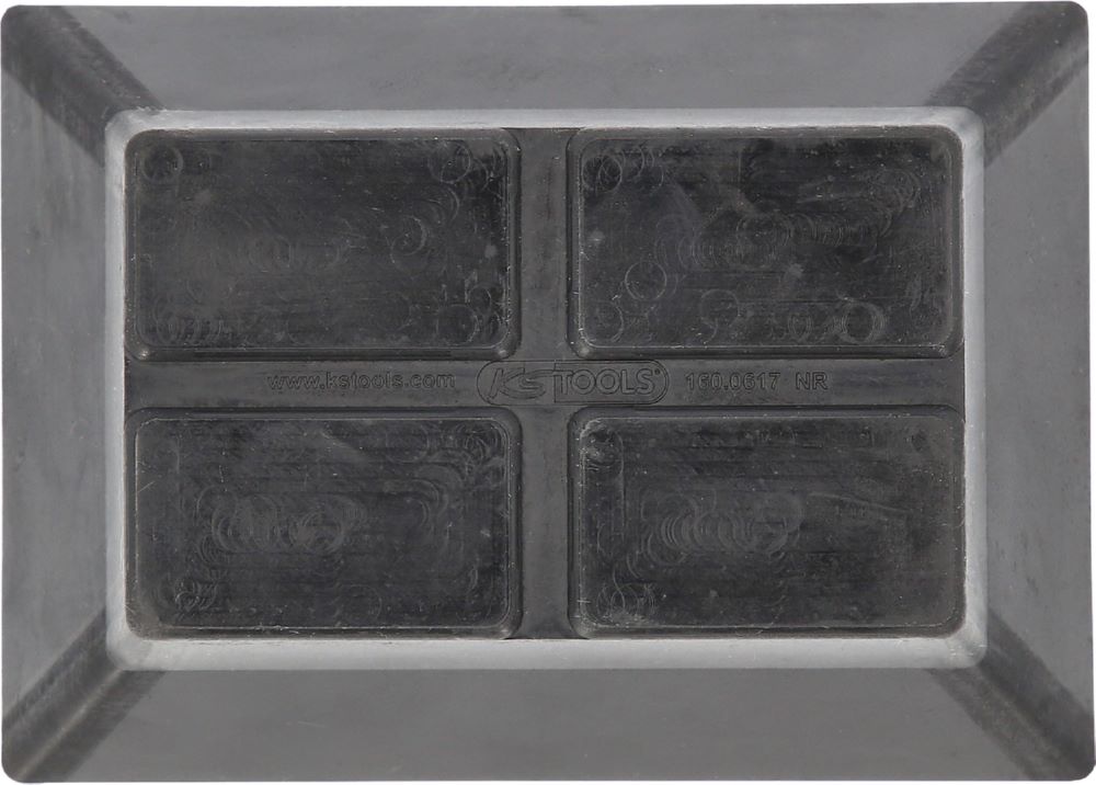 Produktbild KS Tools Gummiauflage 47 für Hebebühnen 140 x 100 x 60 mm bild 2