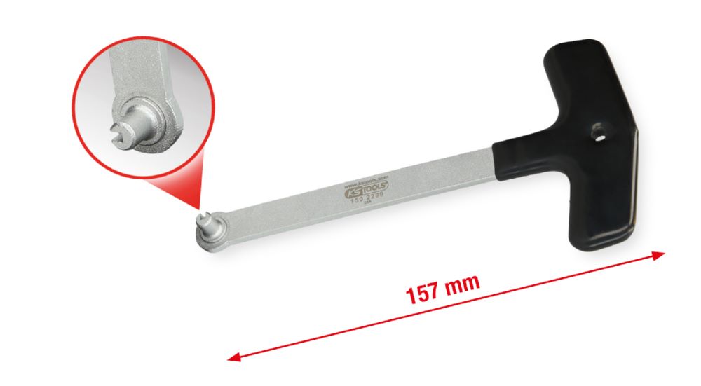 Produktbild KS Tools Handbremsbacken Haltefeder Werkzeug für Mercedes bild 6