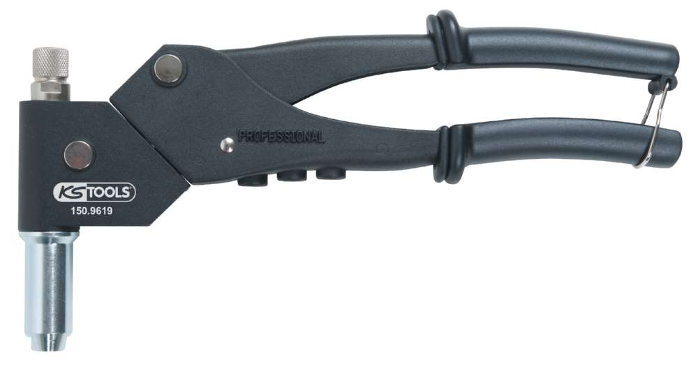 Produktbild KS Tools Handnietzange 360 Grad drehbarer Kopf Gesamtlänge 290 mm