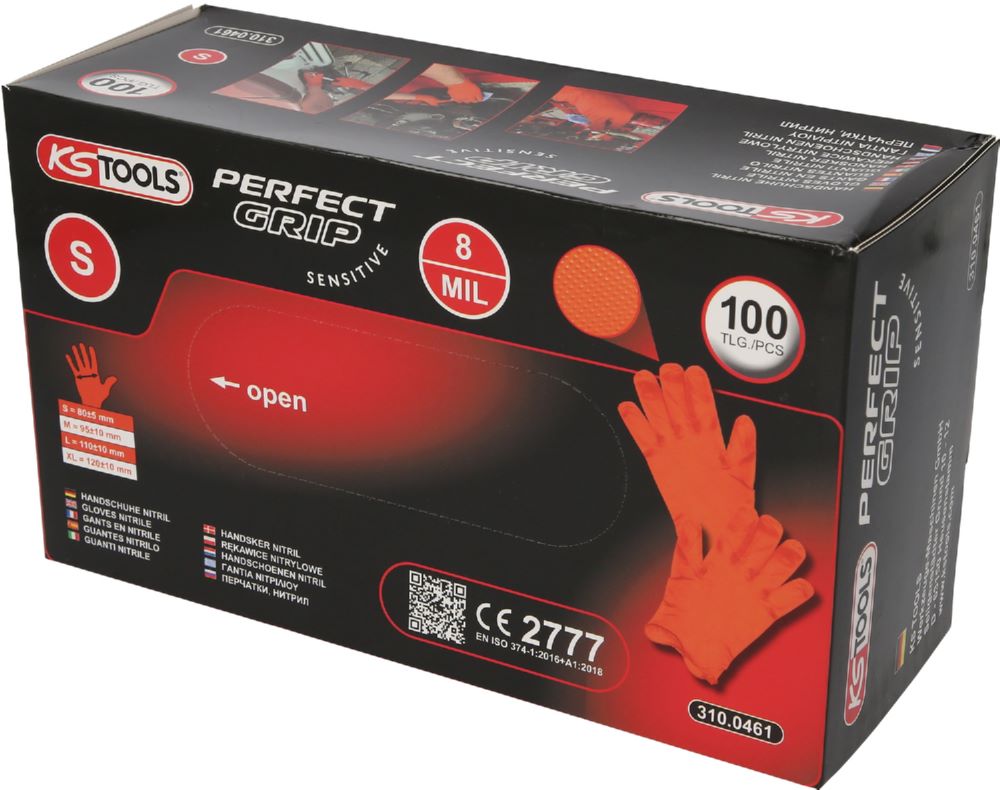 Produktbild KS Tools Handschuhe Nitril S 100er Pack bild 3