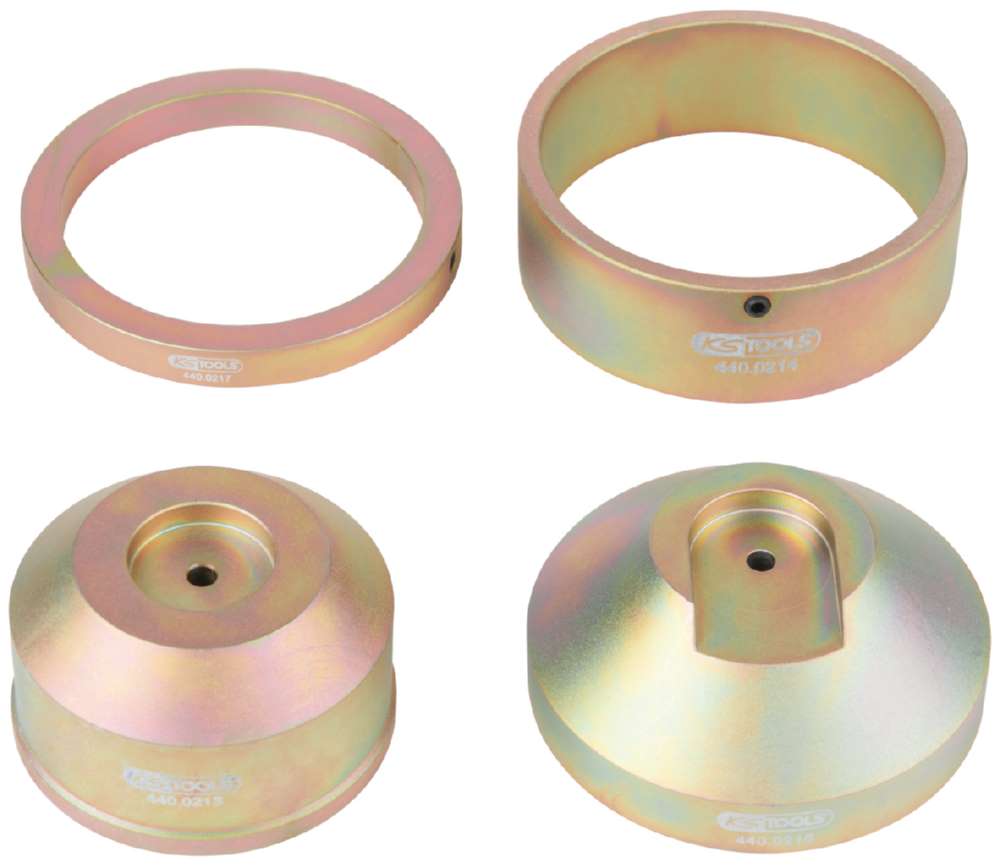 Produktbild KS Tools Hinterachsbuchsen Satz für Volkswagen Audi Seat und Skoda 4 Teile