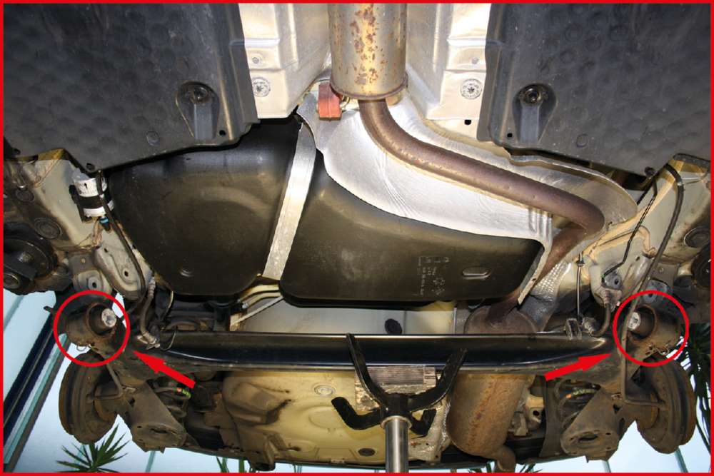 Produktbild KS Tools Hinterachsbuchsen Satz für Volkswagen Audi Seat und Skoda 4 Teile bild 3