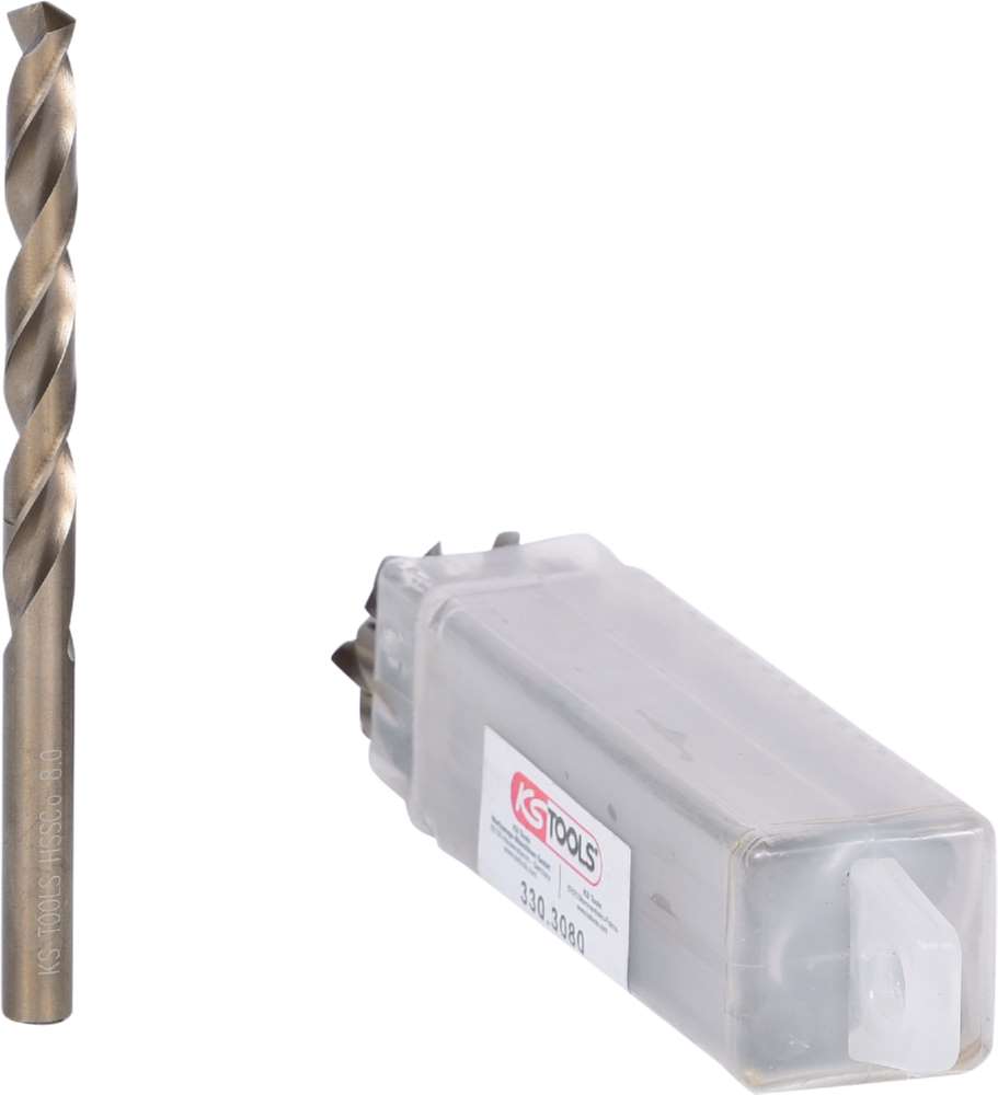 Produktbild KS Tools Spiralbohrer HSS-G Co5 8,0 mm